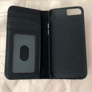 iPhone 6s Wallet Case NEW never used in Black
